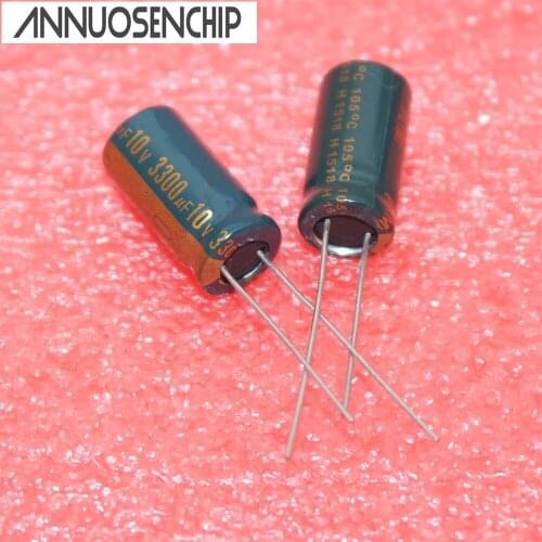Electrolytic Capacitor 3300uF 10V 10*20MM 10*20