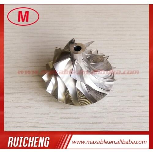 GT15-25 37.95/56.02mm 7+7 blades high performance Turbo milling/aluminum 2618/billet compressor wheel