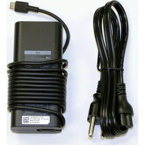 Huiyuan Fit for DELL 65W USB-C Charger HA65NM190 MVPDV GJJYR