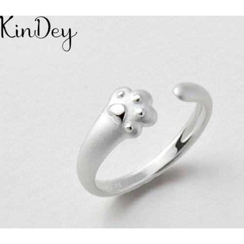 Personality Punk Vintage Cat Print Rings For Women Men Resizable Size Rings Fashion Trendy Boho Jewelry