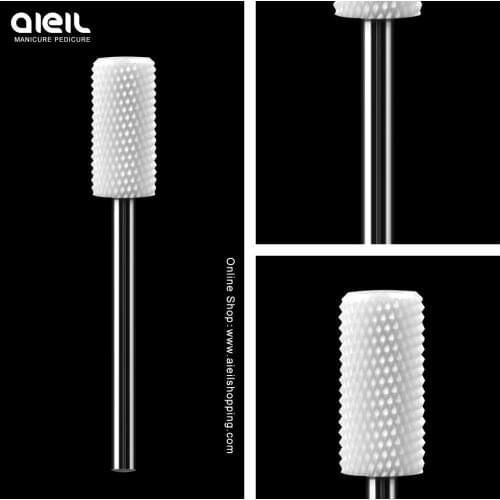 Ceramic Nail Drill Bit Manicure Machine Accessory Ceramic Milling Cutter for Manicure