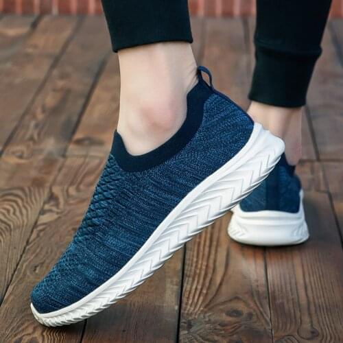 Summer Breathable Men Sneakers Mesh Breathable Mens Casual Shoes Fashion Moccasins Lightweight Designer Mens Loafers Big size