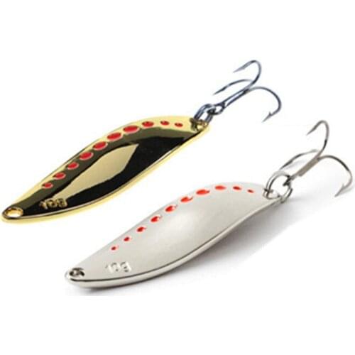 Metal Spoon Lure 7.5g 10g 15g 20g Fishing Distance Throwing Baits Isca Artificial Fishing Carp Trout Saltwater Spoon Bait Leurre