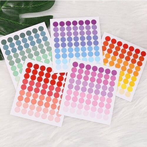 Lovely Girl Rainbow Originality Sticker Diary Album Sticker DIY Scrapbooking Mobile Phone Notebook Decoration Stick