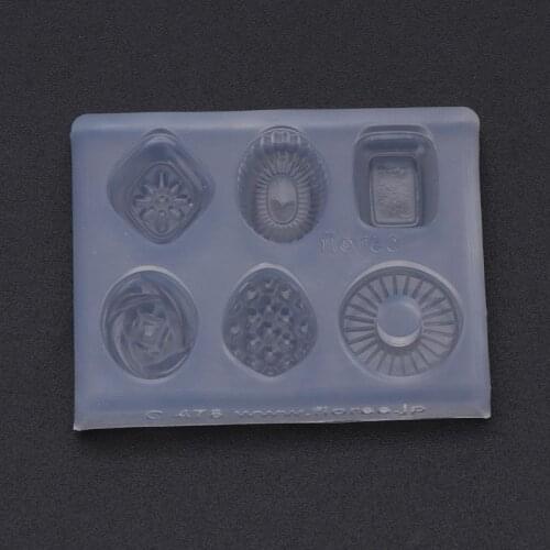 Mini Candy Pendant DIY Keychain Earrings Mold Resin Casing Jewelry Making Tools Drop Shipping