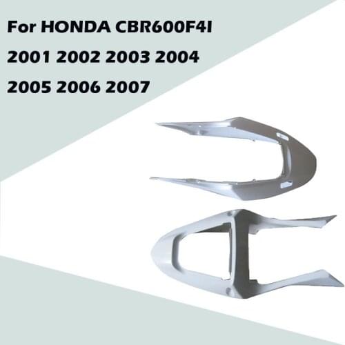 For Honda CBR600 F4I 2001 2002 2003 2004 2005 2006 2007 Motorcycle Accessories Unpainted Rear Tail Cover ABS Injection Fairing