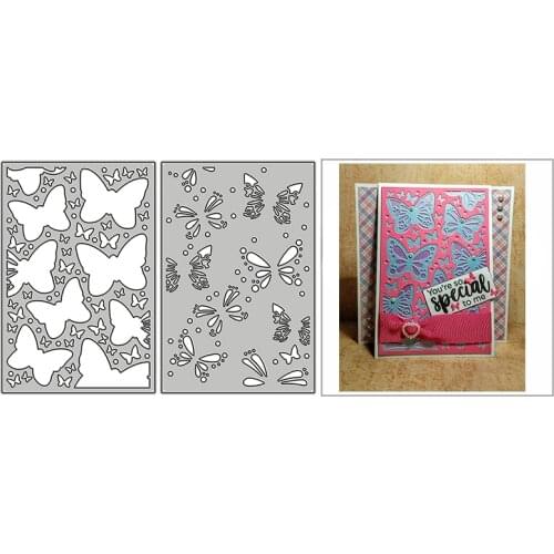 New Butterfly Plate Stencil Craft Embossing Mold 2021 Metal Cutting Dies for DIY Decor Scrapbooking Album Card Making No Stamps