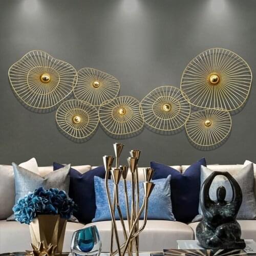 Custom New Chinese Light Luxury Wall Decoration Creative Home Wall Hanging Sofa Background Decoration