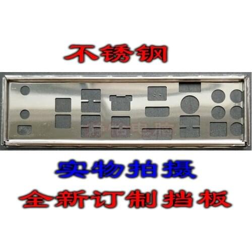 Original IO I/O Shield BackPlate Blende Bracket For Asus MAXIMUS V EXTREME ROG Z77 M5EA