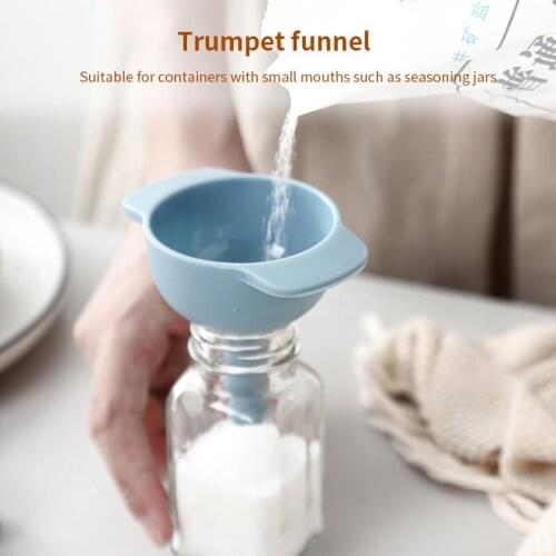Plastic Funnel Pot Pan Bowl Jar Kitchen Gadget Tool Plastic funnel Small Medium Liquid Oil Large Variety Kitchen Set