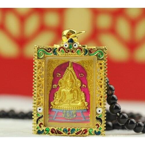 Southeast Asia Thailand temple Buddhism Career Success Buddha card CHENG GONG PAI bring fortune Money GOOD LUCK Pendant Amulet