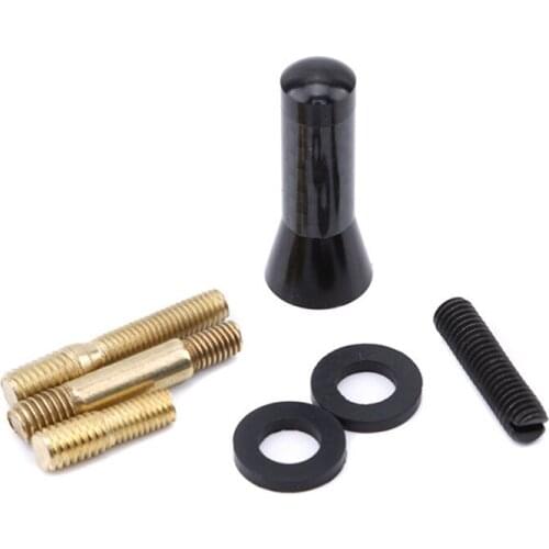 Car Styling Auto FM Roof Antenna Universal Short Roof Antenna Small Car Air Carbon Fiber Radio Auto Accessories