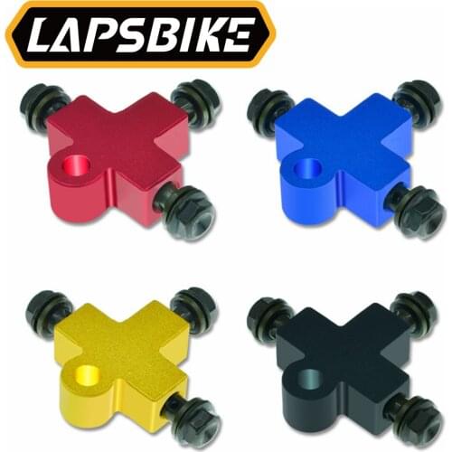 Universal Motorcycle Modified Hydraulic Brake Hose Line CNC Pipe T Tee Connector T Tee Coupling T Tee Fitting 3 way Adapter