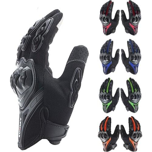 1 Pair Bike Bicycle Gloves Full Finger Touchscreen Men Women MTB Gloves Breathable Summer Motorcycle Golves