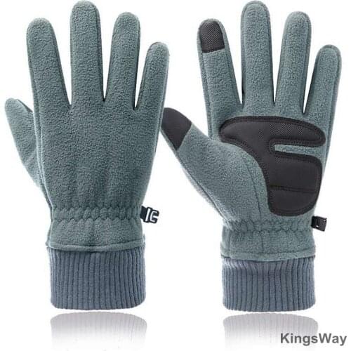 Waterproof Fleece Ski Gloves Men Women Winter Warm Snowboard Thermal Motorcycle Riding Climbing