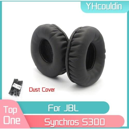 YHcouldin Earpads For JBL Synchros S300 Headset Leather Ear Cushions Replacement Earpads