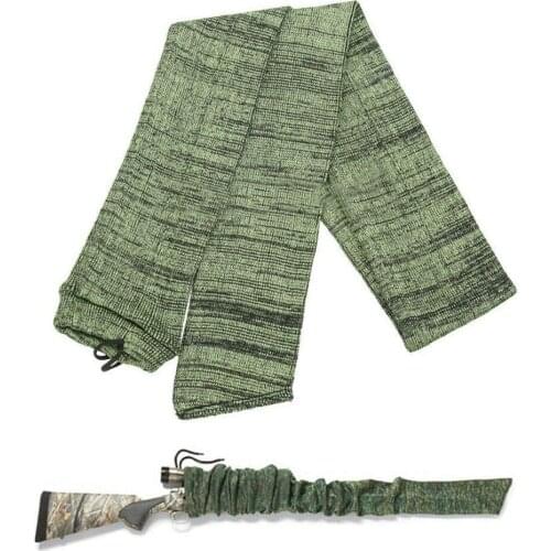 55" Rifle Gun Sock Tactical Hunting Shotgun Storage Case Sleeve Sack Green