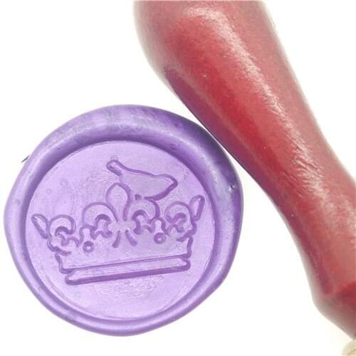 Crown and Bird wedding Stamp Wax Seal Stamp/Sealing Seal logo blessing stamp seal/Brass Metal Gift Set