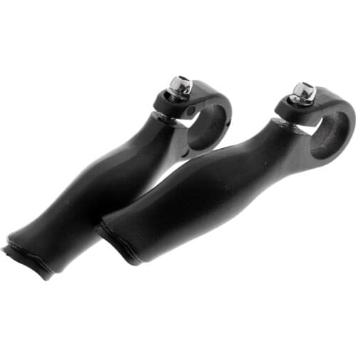 1 Pair Cycling Mountain Bike Handlebar Grips Bicycle Handle Bar End Grips