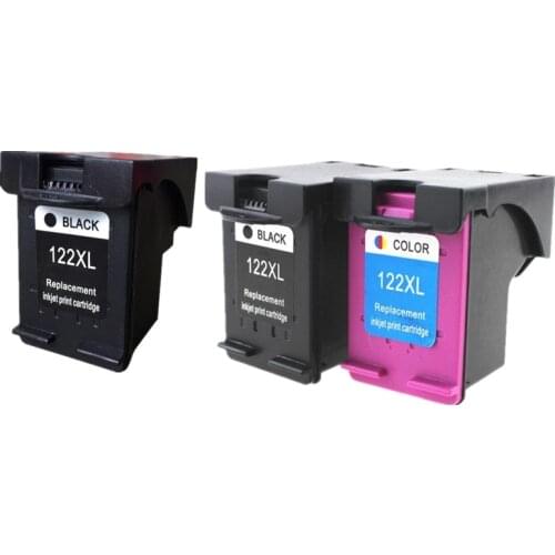 122XL Remanufactured Ink Cartridge For HP 122 Deskjet 2050s 3000 3052A 3054 3540 1000 2000 Printer Show Ink Level
