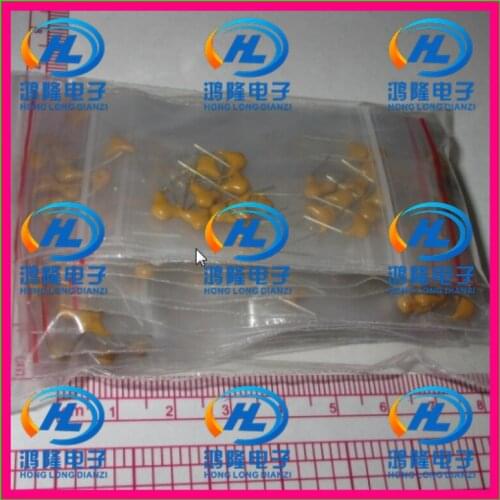 23values*10pcs =230pcs Leaded Multilayer / Monolithic Ceramic Capacitor 10pF~10uF,ceramic capacitor Assorted Kit