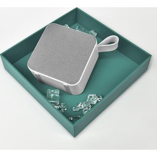 A1 Mini Speaker Fabric Square Mini Bluetooth Speaker Wireless Speakers Small Sound Box HiFi Noise Reduction Loudspeaker