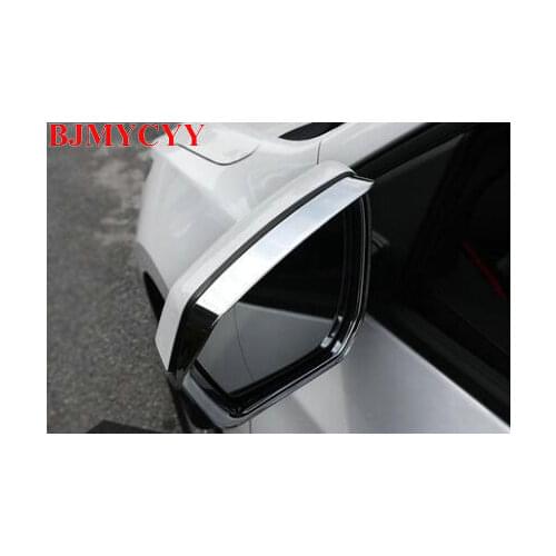 BJMYCYY 2PCS/SET Auto rearview mirror ABS decorative box for Chevrolet Equinox 2017 2018