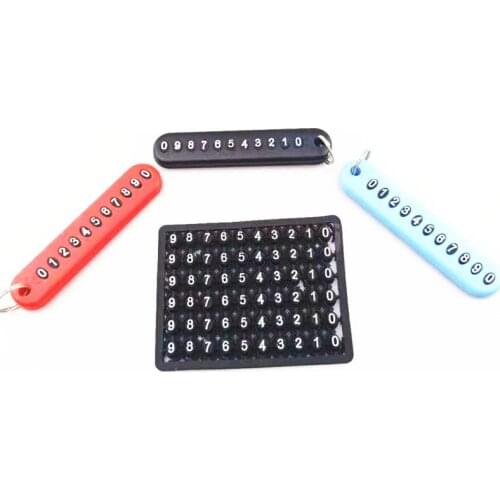 Anti-lost Car Keychain Phone Number Card Keyring Leather Bradied Rope for Hyundai ix35 iX45 iX25 i20 i30 Sonata,Verna,Solaris,El