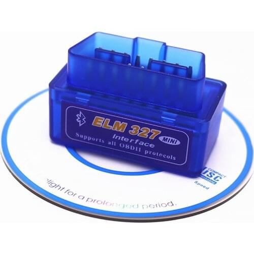 TOOPAI Mini Bluetooth ELM327 OBDII Car OBD2 Reader Diagnostic Scanner Works with Android/Windows