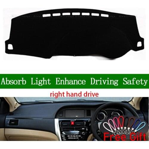 For HAVAL VOLEEX C30 2010 2011 2012 2013 2014-2016 Right Hand Drive Dashboard Cover Car Stickers Dash Mat Interior Accessories