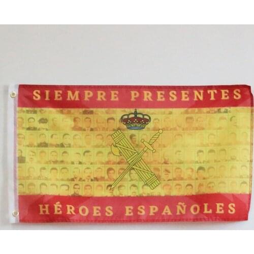 Flag Of Spain With Cross Of Burgundy Spanish Empire Cruz De San Andres Spanish Heroes Civil Guard