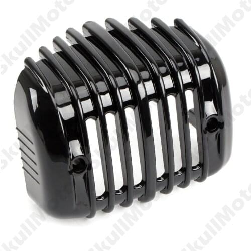 Motorcycle Black Voltage Regulator Cover Fairing Accessories For Harley Softail FXS FXSB FLSTSB FXSTC 2001-2014 2015 2016 2017