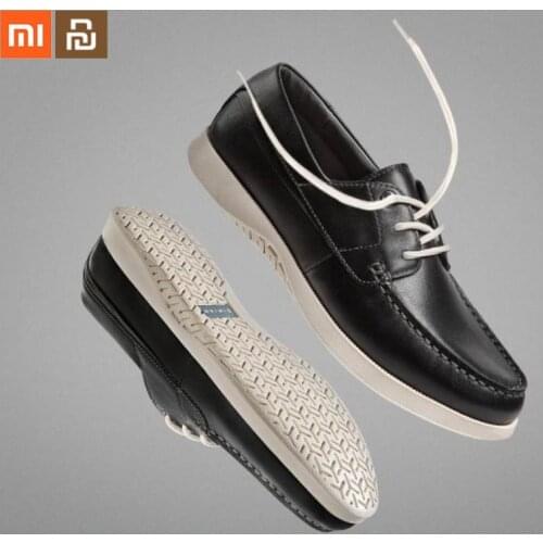 Original xiaomi mijia mens outdoor casual shoes light stretch outsole simple low to help mens shoes smart home