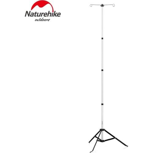 Naturehike Aluminum Alloy Lamp Holder Portable Adjustable Light Stand Hiking Camping Travel Accessories NH17D015-J
