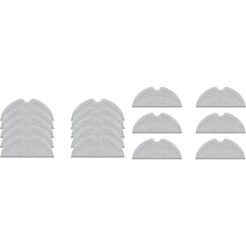 Full Area Mop Design Dry Wet Mop Cloth Rags For Xiaomi MI Robot Vacuum-Mop Mijia 1C 1T STYTJ01ZHM Dreame F9 D9