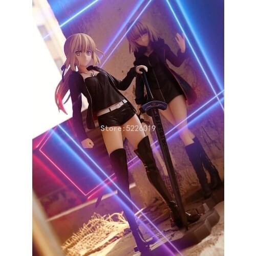 Fate/Grand Order Sexy Anime Figure Saber/Altria Pendragon Alter Casual Wear Sexy Figure Fate Stay Night Saber Action Figure Toys