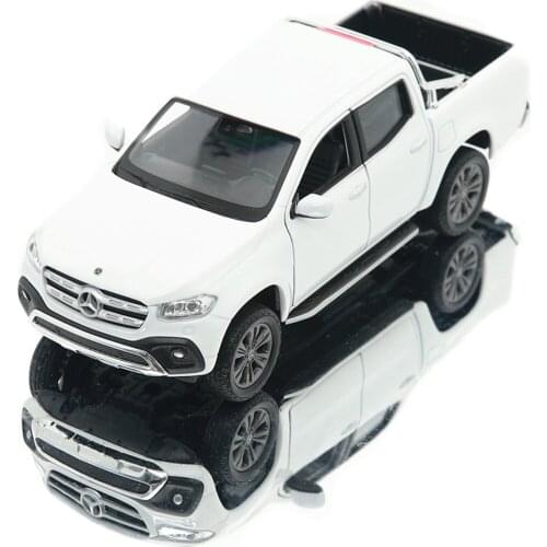 WELLY 1:27 Mercedes-Benz X-Class Alloy Luxury Vehicle Diecast Pull Back Car Model Goods Toy Collection