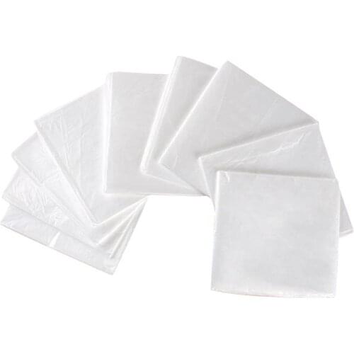 20Pcs Thickened Disposable Bathtub Cover Bag Family Hotel Health Bath Tub Film Home Decor Salon Household Bag Lining Clear
