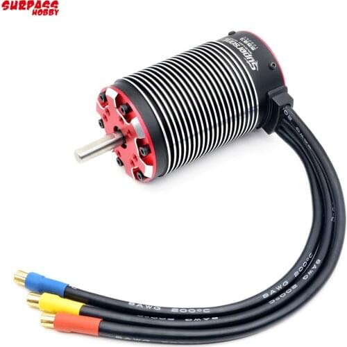 Rocket 5593 680KV 880KV 1090KV Sensorless Brushless Motor Built-in Temperature Sensor Port for 1/5 1/6 1/7 RC Monster Buggy Car