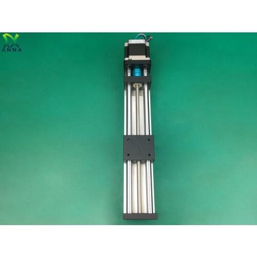CNC Linear Guide Stage Rail Motion Slide Table Ball Screw Actuator Nema 23 Motor Module for 3d Printer Parts XYZ Robotic Arm Kit