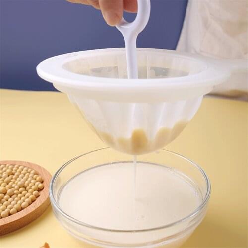 Food Grade Kitchen Fine Mesh Strainer with Reusable Milk Fruit Juice Resistant To High Temperature Can Be Cooked Filter