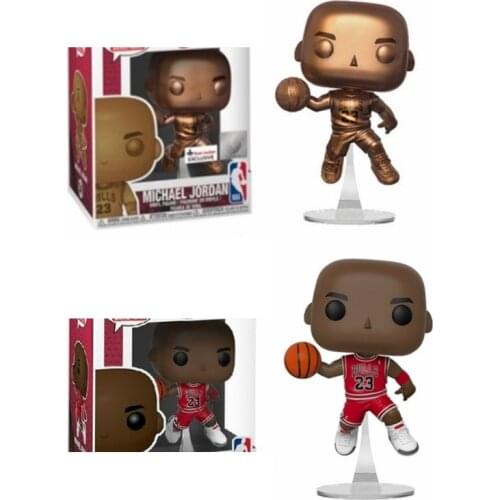 Funko Basketball Michael Jordan 54# Action Toy Figures Super Basketball Star Exclusive Model Bulls 23 Collection Model Doll Toys