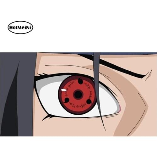 HotMeiNi 13cm x 10.4cm for Ninja Orochimaru Snake Eye Vinyl Car Stickers Personality Window Trunk Windshield JDM Decal