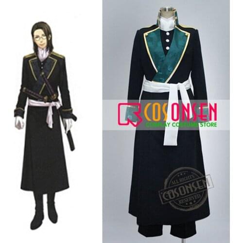 COSPLAYONSEN Hakuouki Shinsengumi Kitan Yamanami Keisuke Cosplay Costume Western Style All Size