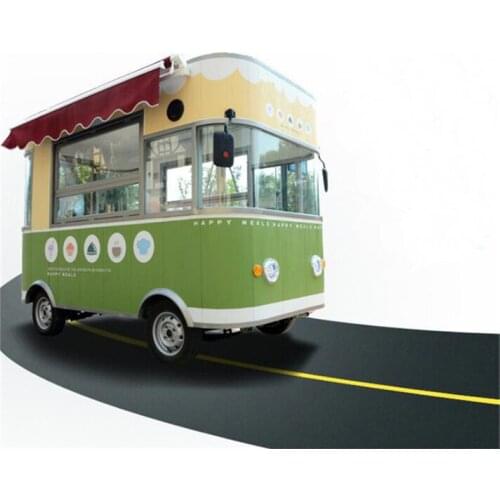 Multifunction commercial street style kiosk food van snack truck food cart philippines