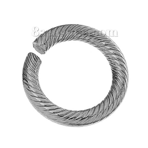 Stainless Steel Opened Jump Rings Round Silver Color 12.5mm( 4/8") Dia, 20 PCs new