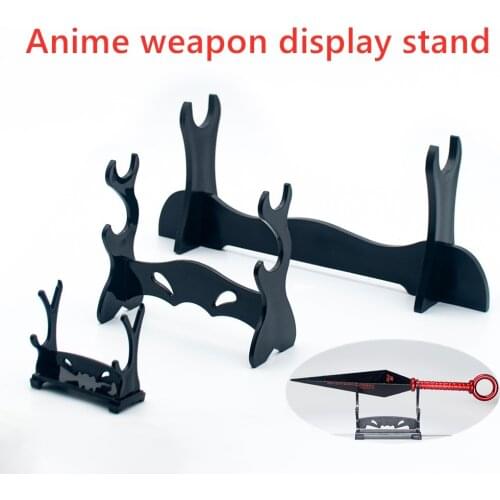 DIY Stand Sword Knife Weapon Model Plastic Display Anime Game Accessories Holder Rack Pendant Toys Gift Decoration Collection