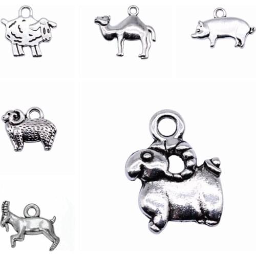 Tristana 3D Pig Charms designer charms for jewelry making diy jewelry kit accessories