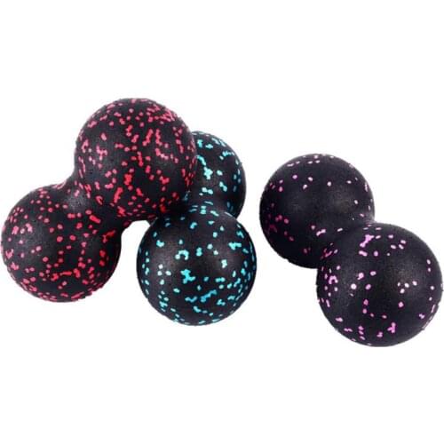 EVA Peanut Ball Conjoined Double Fascia Ball Massage Relax Muscle Yoga Meridian Foot Wrist Back Fitness Equipment Sports Trend