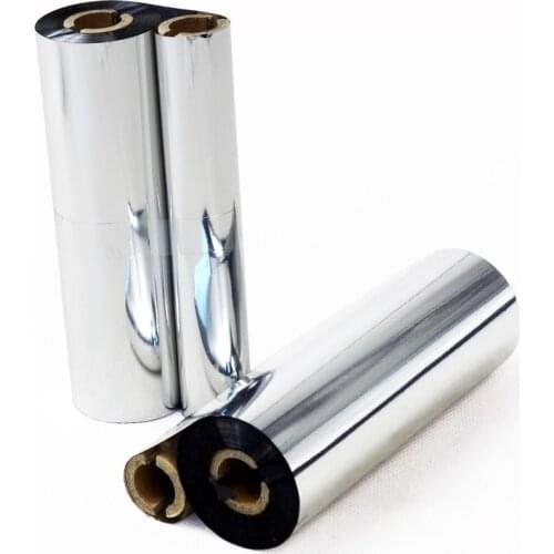 3 Rolls x Resin ribbon 110 mm x 70 m thermal transfer ribbon for zebra LP 2844 /2836 for PET/PVC/Vinyl Label barcode printing